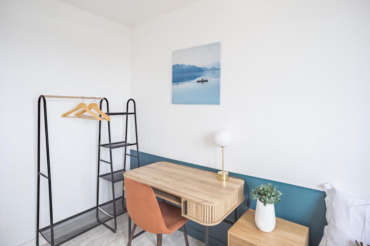 Appartamento Evasion Urbaine - Vue Panoramique - Proche Gare Troyes Esterno foto
