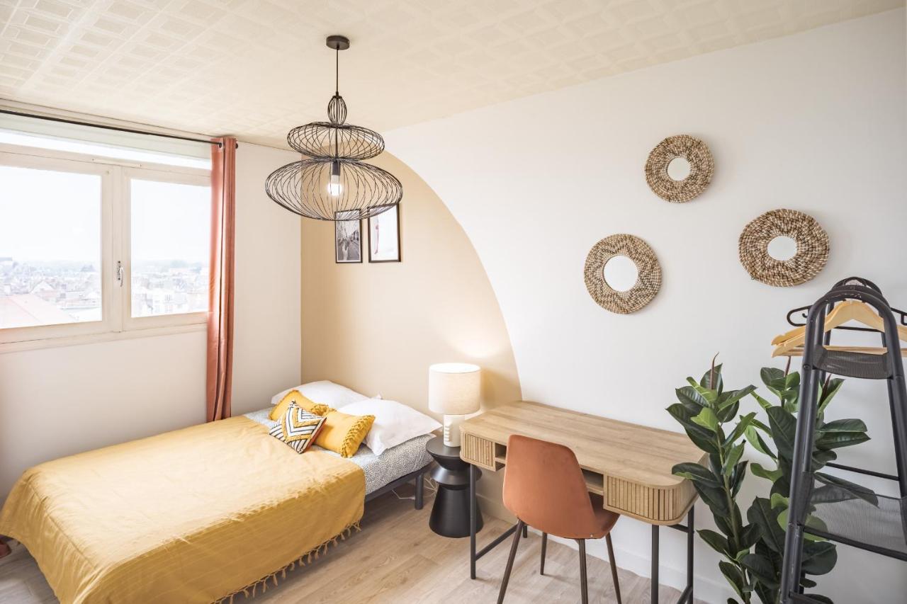 Appartamento Evasion Urbaine - Vue Panoramique - Proche Gare Troyes Esterno foto